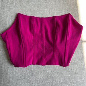 Nasty Gal Crop Top (Hot Pink)